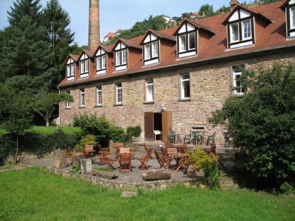 Felsenmuehle Neuleiningen Bed & Breakfast Bagian luar foto