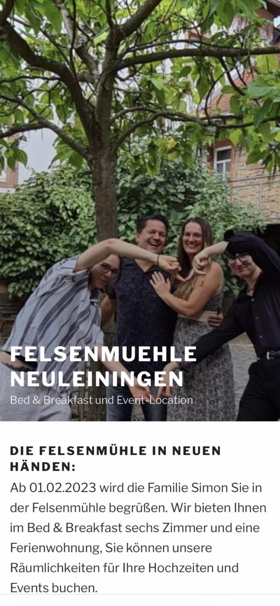 Felsenmuehle Neuleiningen Bed & Breakfast Bagian luar foto